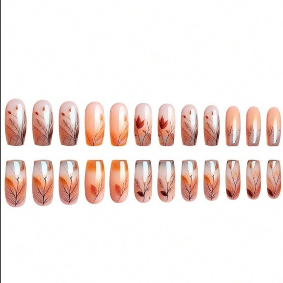 Fall Autumn Nail Set - Picture 3 of 5